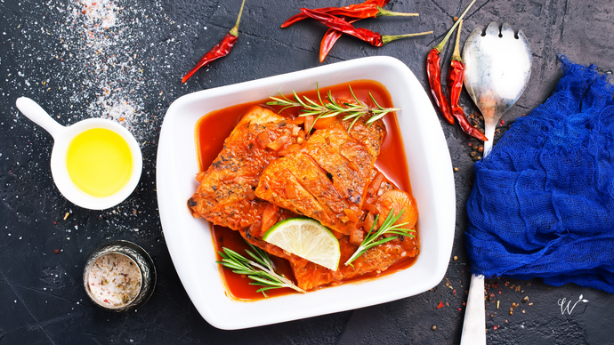 Braised White Fish in Sweet and Spicy Tomato Sauce