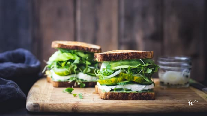 Crispy Green Goddess Sandwich