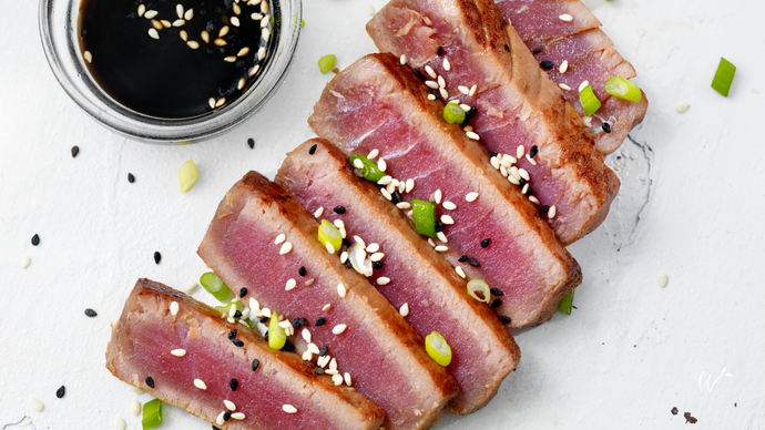 Seared Tuna Pepper Steak
