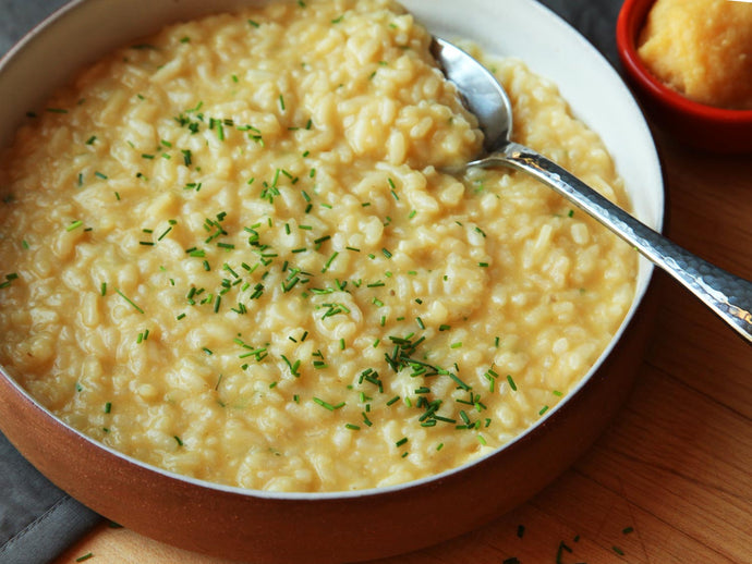 Caramelized Mushroom and Thyme Risotto
