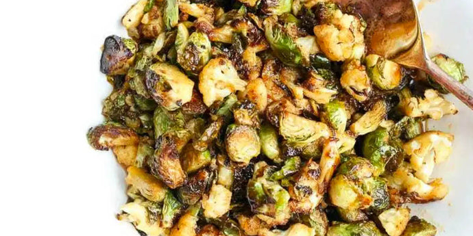 Supper Club No. 12 - 15-min Crispy Cauliflower and Brussels Sprouts
